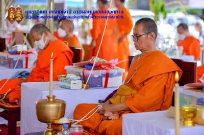ประมวลภาพพิธีพุทธาภิเษกเหรียญจำปี วาระที่ ๒ วัดจุฬามณี ปี ๒๕๖๔