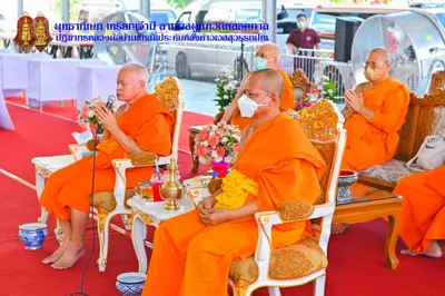 ประมวลภาพพิธีพุทธาภิเษกเหรียญจำปี วาระที่ ๒ วัดจุฬามณี ปี ๒๕๖๔