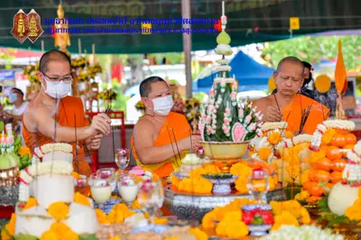 ประมวลภาพพิธีพุทธาภิเษกเหรียญจำปี วาระที่ ๒ วัดจุฬามณี ปี ๒๕๖๔