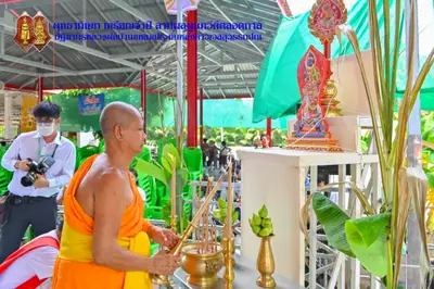 ประมวลภาพพิธีพุทธาภิเษกเหรียญจำปี วาระที่ ๒ วัดจุฬามณี ปี ๒๕๖๔