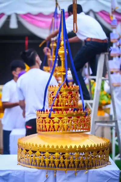 ประมวลภาพพิธียกฉัตรและบวงสรวงสมโภช วัดจุฬามณี ปี ๒๕๖๔