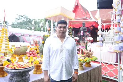 ประมวลภาพพิธียกฉัตรและบวงสรวงสมโภช วัดจุฬามณี ปี ๒๕๖๔