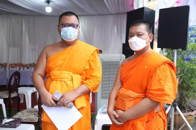 ประมวลภาพพิธียกฉัตรและบวงสรวงสมโภช วัดจุฬามณี ปี ๒๕๖๔