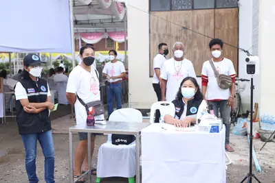 ประมวลภาพพิธียกฉัตรและบวงสรวงสมโภช วัดจุฬามณี ปี ๒๕๖๔