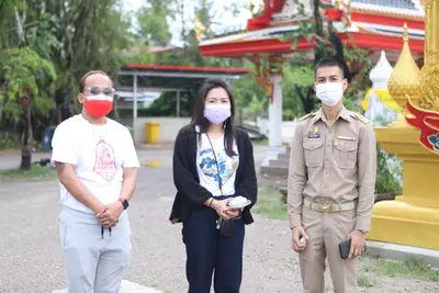 ประมวลภาพพิธียกฉัตรและบวงสรวงสมโภช วัดจุฬามณี ปี ๒๕๖๔