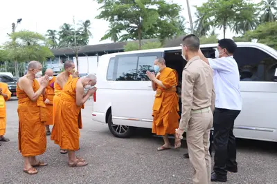 ประมวลภาพพิธียกฉัตรและบวงสรวงสมโภช วัดจุฬามณี ปี ๒๕๖๔