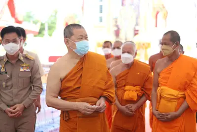 ประมวลภาพพิธียกฉัตรและบวงสรวงสมโภช วัดจุฬามณี ปี ๒๕๖๔