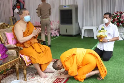 ประมวลภาพพิธียกฉัตรและบวงสรวงสมโภช วัดจุฬามณี ปี ๒๕๖๔