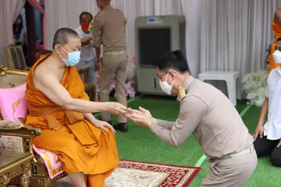 ประมวลภาพพิธียกฉัตรและบวงสรวงสมโภช วัดจุฬามณี ปี ๒๕๖๔