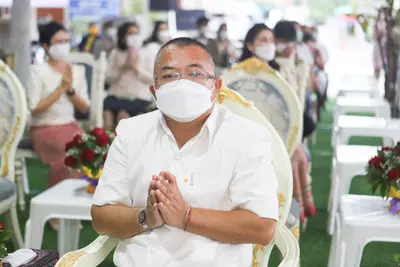 ประมวลภาพพิธียกฉัตรและบวงสรวงสมโภช วัดจุฬามณี ปี ๒๕๖๔