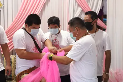ประมวลภาพพิธียกฉัตรและบวงสรวงสมโภช วัดจุฬามณี ปี ๒๕๖๔