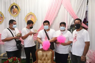 ประมวลภาพพิธียกฉัตรและบวงสรวงสมโภช วัดจุฬามณี ปี ๒๕๖๔