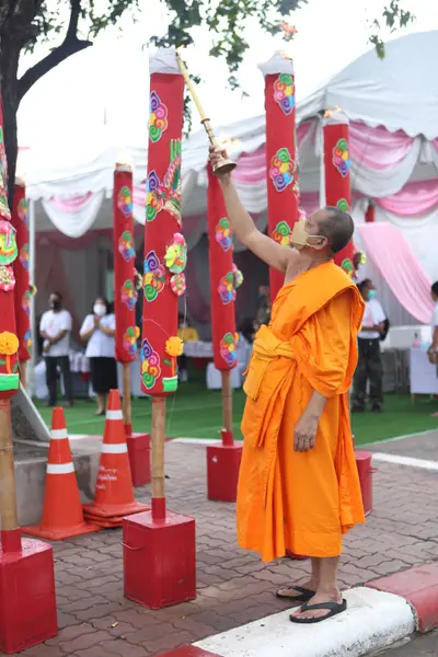 ประมวลภาพพิธียกฉัตรและบวงสรวงสมโภช วัดจุฬามณี ปี ๒๕๖๔