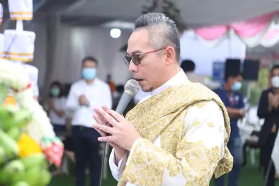 ประมวลภาพพิธียกฉัตรและบวงสรวงสมโภช วัดจุฬามณี ปี ๒๕๖๔