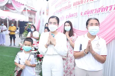 ประมวลภาพพิธียกฉัตรและบวงสรวงสมโภช วัดจุฬามณี ปี ๒๕๖๔