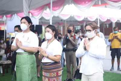 ประมวลภาพพิธียกฉัตรและบวงสรวงสมโภช วัดจุฬามณี ปี ๒๕๖๔