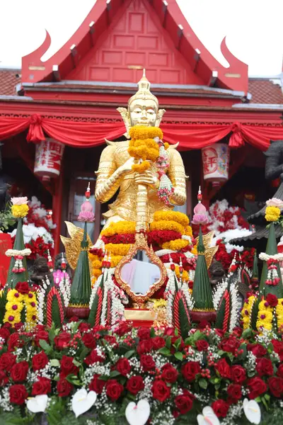 ประมวลภาพพิธียกฉัตรและบวงสรวงสมโภช วัดจุฬามณี ปี ๒๕๖๔