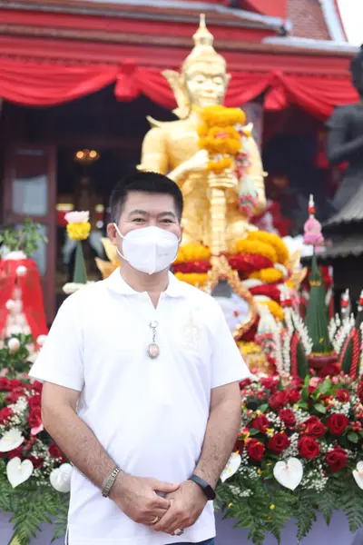 ประมวลภาพพิธียกฉัตรและบวงสรวงสมโภช วัดจุฬามณี ปี ๒๕๖๔