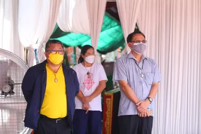 ประมวลภาพพิธียกฉัตรและบวงสรวงสมโภช วัดจุฬามณี ปี ๒๕๖๔