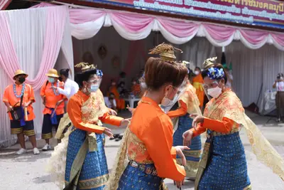 ประมวลภาพพิธียกฉัตรและบวงสรวงสมโภช วัดจุฬามณี ปี ๒๕๖๔