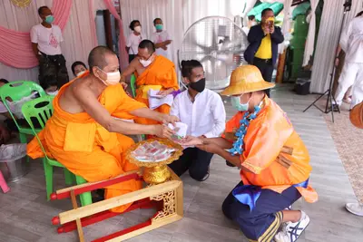 ประมวลภาพพิธียกฉัตรและบวงสรวงสมโภช วัดจุฬามณี ปี ๒๕๖๔