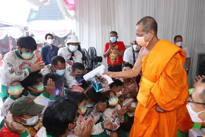 ประมวลภาพพิธียกฉัตรและบวงสรวงสมโภช วัดจุฬามณี ปี ๒๕๖๔