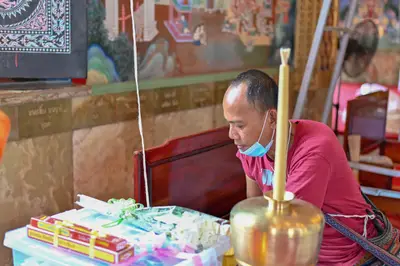 ประมวลภาพพิธีพุทธาภิเษกเหรียญจำปี ปฐมพรหมจตุมหาราชิกา รุ่น ๑ ปี ๒๕๖๔