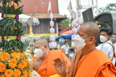 ประมวลภาพพิธีพุทธาภิเษกเหรียญจำปี ปฐมพรหมจตุมหาราชิกา รุ่น ๑ ปี ๒๕๖๔