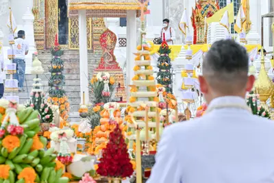 ประมวลภาพพิธีพุทธาภิเษกเหรียญจำปี ปฐมพรหมจตุมหาราชิกา รุ่น ๑ ปี ๒๕๖๔