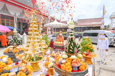 ประมวลภาพพิธีพุทธาภิเษกเหรียญจำปี ปฐมพรหมจตุมหาราชิกา รุ่น ๑ ปี ๒๕๖๔