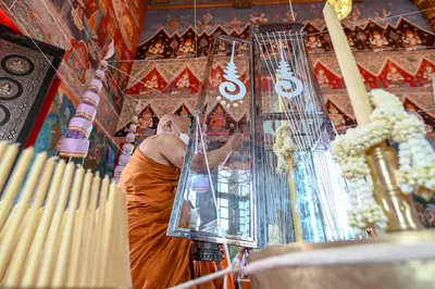 ประมวลภาพพิธีพุทธาภิเษกเหรียญจำปี ปฐมพรหมจตุมหาราชิกา รุ่น ๑ ปี ๒๕๖๔