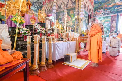 ประมวลภาพพิธีพุทธาภิเษกเหรียญจำปี ปฐมพรหมจตุมหาราชิกา รุ่น ๑ ปี ๒๕๖๔