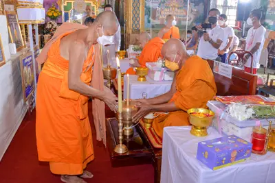 ประมวลภาพพิธีพุทธาภิเษกเหรียญจำปี ปฐมพรหมจตุมหาราชิกา รุ่น ๑ ปี ๒๕๖๔