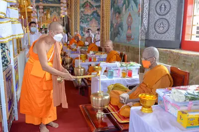 ประมวลภาพพิธีพุทธาภิเษกเหรียญจำปี ปฐมพรหมจตุมหาราชิกา รุ่น ๑ ปี ๒๕๖๔