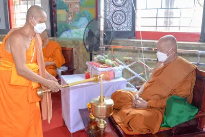 ประมวลภาพพิธีพุทธาภิเษกเหรียญจำปี ปฐมพรหมจตุมหาราชิกา รุ่น ๑ ปี ๒๕๖๔