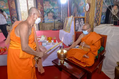 ประมวลภาพพิธีพุทธาภิเษกเหรียญจำปี ปฐมพรหมจตุมหาราชิกา รุ่น ๑ ปี ๒๕๖๔