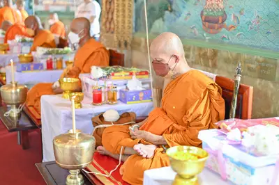 ประมวลภาพพิธีพุทธาภิเษกเหรียญจำปี ปฐมพรหมจตุมหาราชิกา รุ่น ๑ ปี ๒๕๖๔