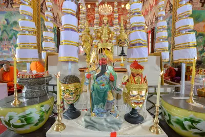 ประมวลภาพพิธีพุทธาภิเษกเหรียญจำปี ปฐมพรหมจตุมหาราชิกา รุ่น ๑ ปี ๒๕๖๔