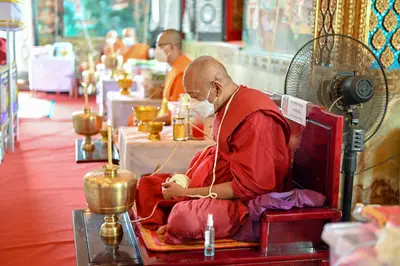 ประมวลภาพพิธีพุทธาภิเษกเหรียญจำปี ปฐมพรหมจตุมหาราชิกา รุ่น ๑ ปี ๒๕๖๔