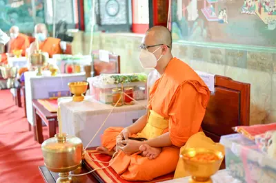 ประมวลภาพพิธีพุทธาภิเษกเหรียญจำปี ปฐมพรหมจตุมหาราชิกา รุ่น ๑ ปี ๒๕๖๔