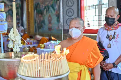 ประมวลภาพพิธีพุทธาภิเษกเหรียญจำปี ปฐมพรหมจตุมหาราชิกา รุ่น ๑ ปี ๒๕๖๔