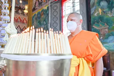 ประมวลภาพพิธีพุทธาภิเษกเหรียญจำปี ปฐมพรหมจตุมหาราชิกา รุ่น ๑ ปี ๒๕๖๔