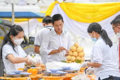 ประมวลภาพพิธีพุทธาภิเษกเหรียญจำปี ปฐมพรหมจตุมหาราชิกา รุ่น ๑ ปี ๒๕๖๔