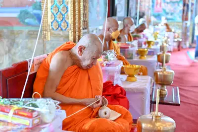 ประมวลภาพพิธีพุทธาภิเษกเหรียญจำปี ปฐมพรหมจตุมหาราชิกา รุ่น ๑ ปี ๒๕๖๔