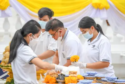 ประมวลภาพพิธีพุทธาภิเษกเหรียญจำปี ปฐมพรหมจตุมหาราชิกา รุ่น ๑ ปี ๒๕๖๔