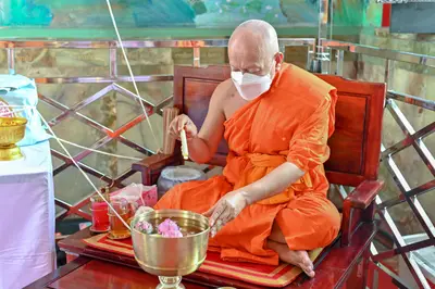 ประมวลภาพพิธีพุทธาภิเษกเหรียญจำปี ปฐมพรหมจตุมหาราชิกา รุ่น ๑ ปี ๒๕๖๔
