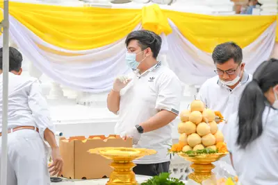 ประมวลภาพพิธีพุทธาภิเษกเหรียญจำปี ปฐมพรหมจตุมหาราชิกา รุ่น ๑ ปี ๒๕๖๔