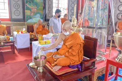 ประมวลภาพพิธีพุทธาภิเษกเหรียญจำปี ปฐมพรหมจตุมหาราชิกา รุ่น ๑ ปี ๒๕๖๔