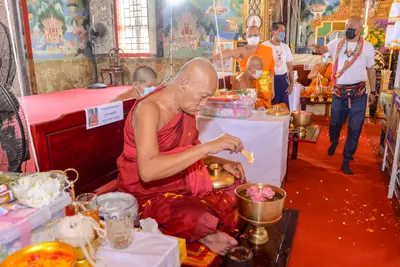 ประมวลภาพพิธีพุทธาภิเษกเหรียญจำปี ปฐมพรหมจตุมหาราชิกา รุ่น ๑ ปี ๒๕๖๔