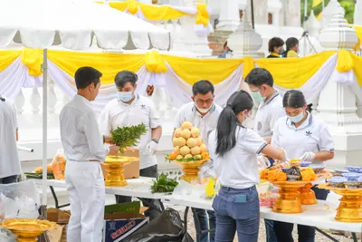 ประมวลภาพพิธีพุทธาภิเษกเหรียญจำปี ปฐมพรหมจตุมหาราชิกา รุ่น ๑ ปี ๒๕๖๔